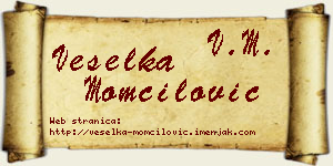 Veselka Momčilović vizit kartica
